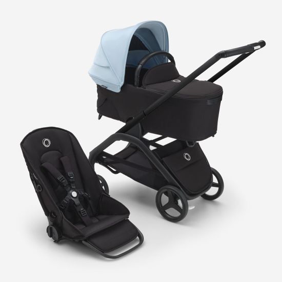 Коляска 2 в 1 Bugaboo Dragonfly (Sky line/Midnight black/Black)