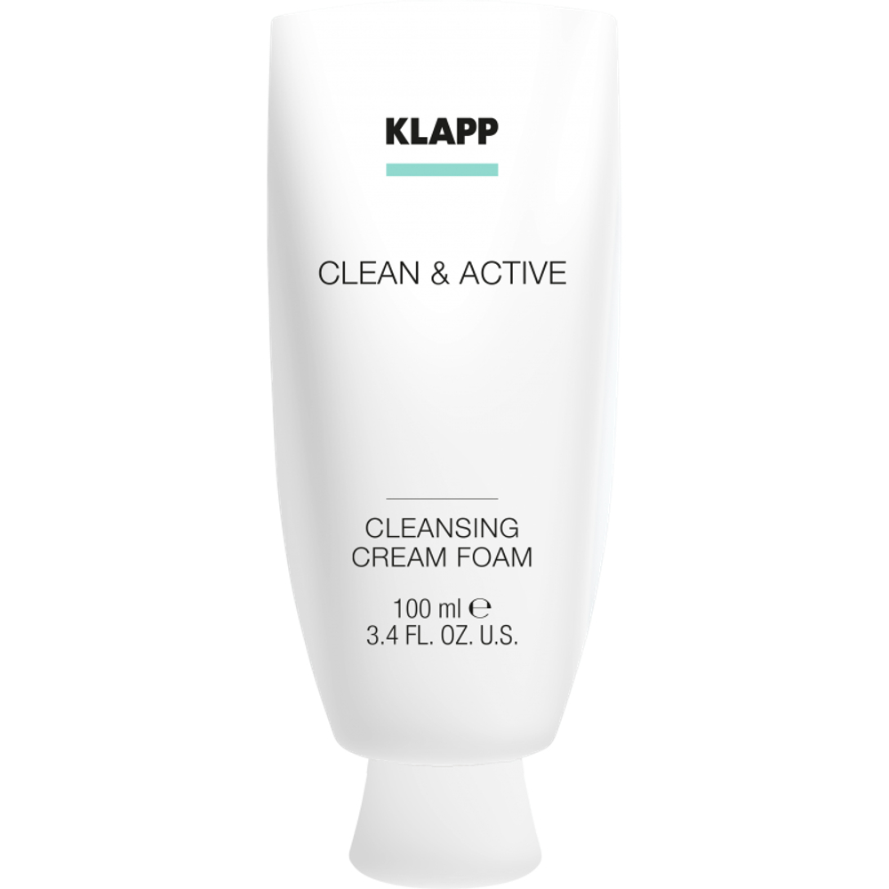 KLAPP CLEAN&ACTIVE Cleansing Cream Foam