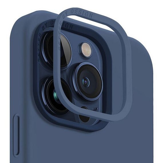 Чехол Uniq LINO MagSafe для iPhone 15 Pro Max Blue (IP6.7P(2023)-LINOHMBLU)