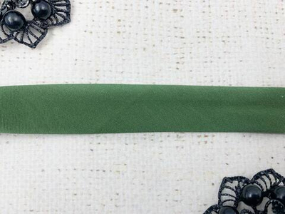 Косая бейка, ш. 2 см, хаки