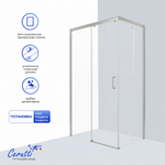 Душевое ограждение Ceruttispa ВИТО (VITO) 110 (110x80x195)