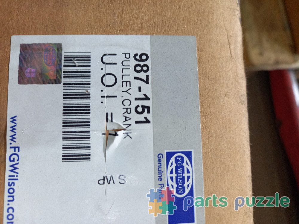 Шкив, оригинал / PULLEY,CRANK АРТ: 987-151