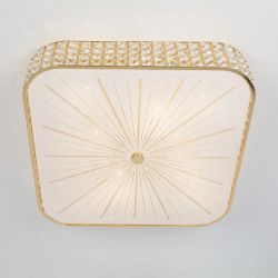 Citilux Портал CL324282 Люстра хрустальная Золото