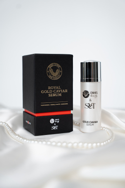 Коллагеновая сыворотка для лица Royal Gold Caviar Serum Enhel Beauty