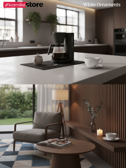 Чайный набор 250 мл. 12 предметов, фарфор, "White Ornaments"