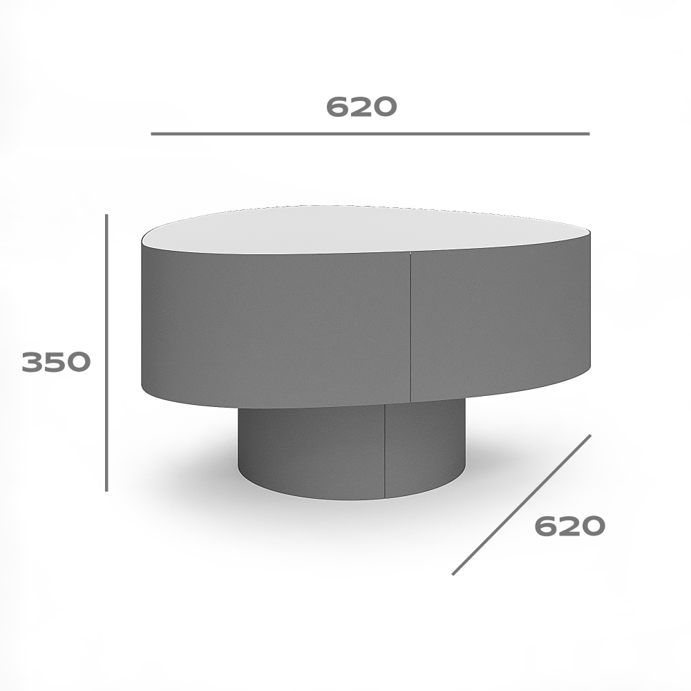 Стол Енисей 68 Синий