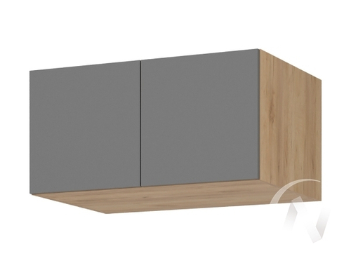 Антресоль 800 АН-01 Лион (дуб крафт золото/графит серый)