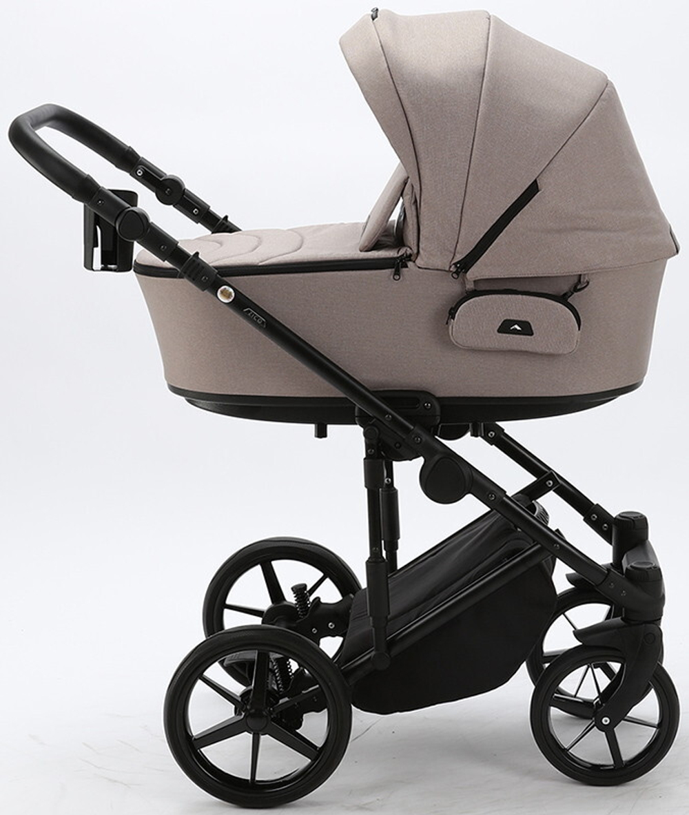 Детская коляска Adamex Zico 2 в 1 Z-TK72 ШОКОЛАД.ТК