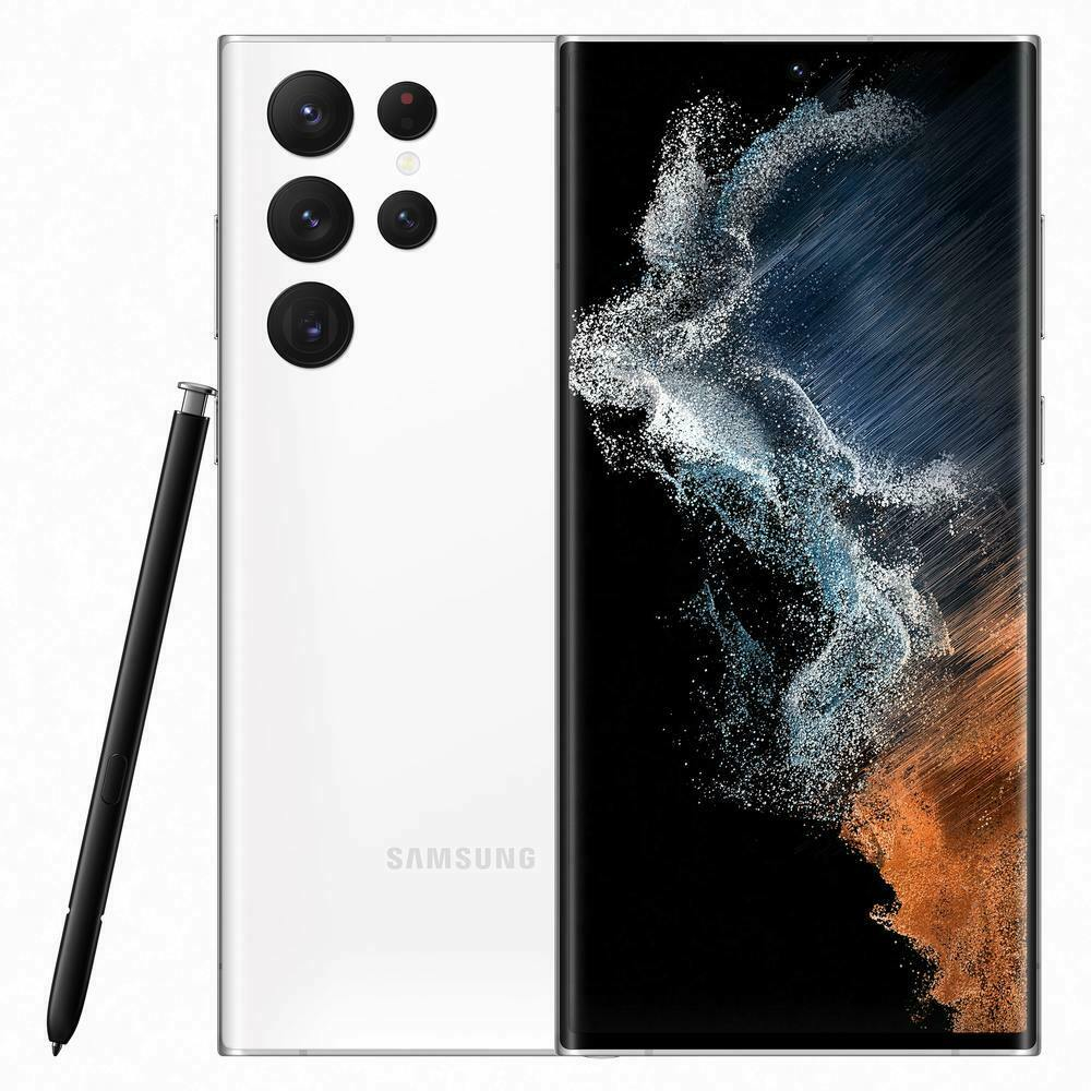 Samsung Galaxy S22 Ultra 12 ГБ | 256 ГБ («Белый Фантом» | Phantom White)