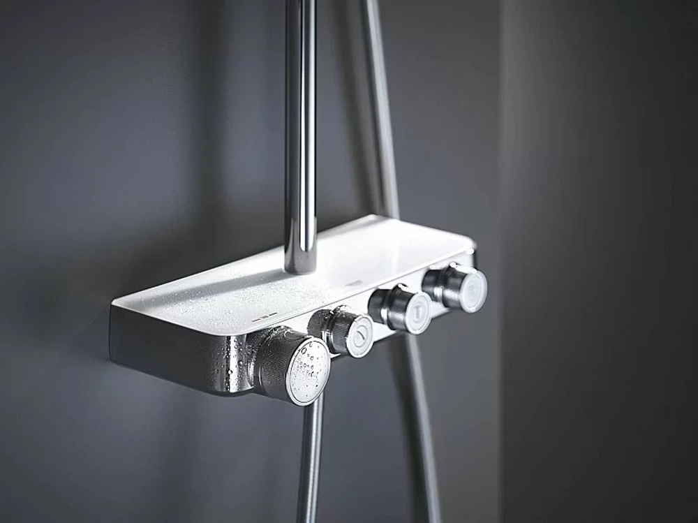 Душевая система Grohe Euphoria SmartControl 310 DUO 26507LS0 белая луна