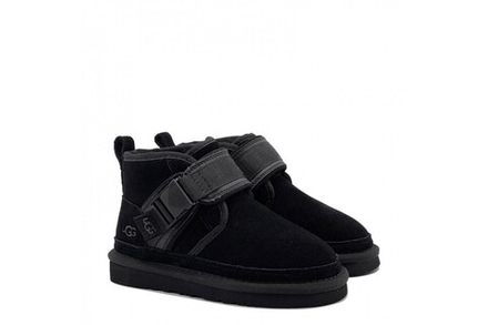 UGG Kids Neumel Snapback Black