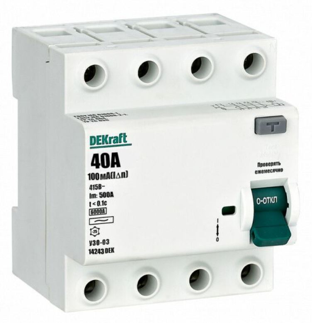 УЗО  DEKraft 14243DEK