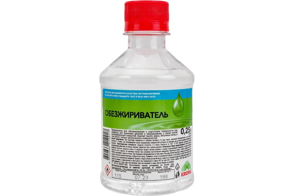 KRONA Обезжириватель 0,25л