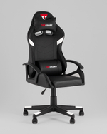 Кресло спортивное TopChairs Warden черно-белый