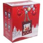 Сувенир с подсветкой «Дед Мороз с поздравлением» 16.5*8.5*19 см, микс (питание от USB и батареек)