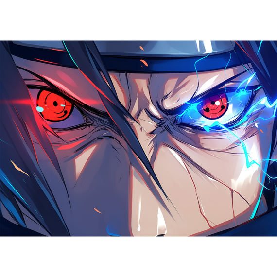 Sasuke sharingan eyes - Naruto