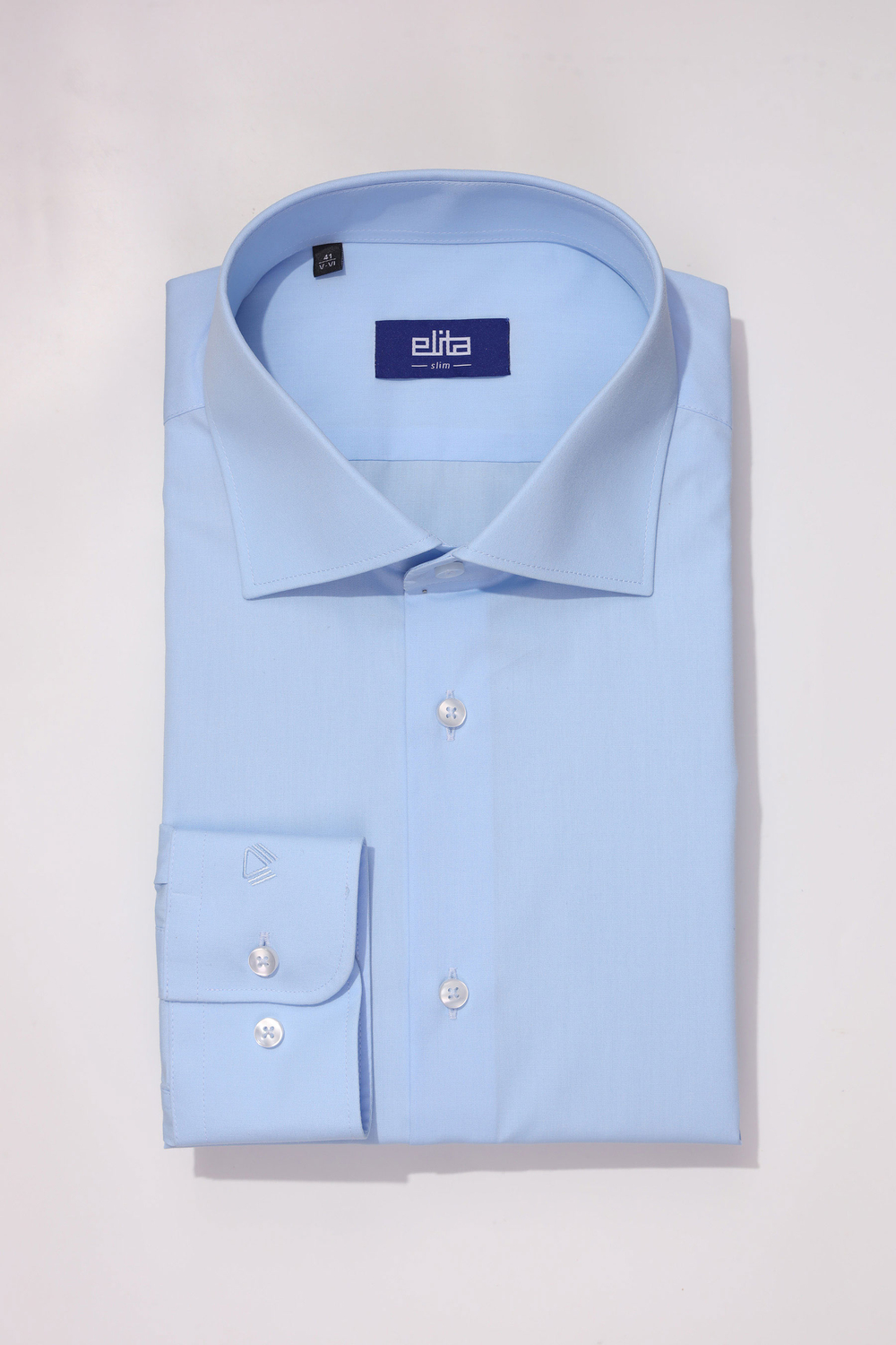 Сорочка мужская VESTER длинный рукав, цвет голубой, артикул 51515 04