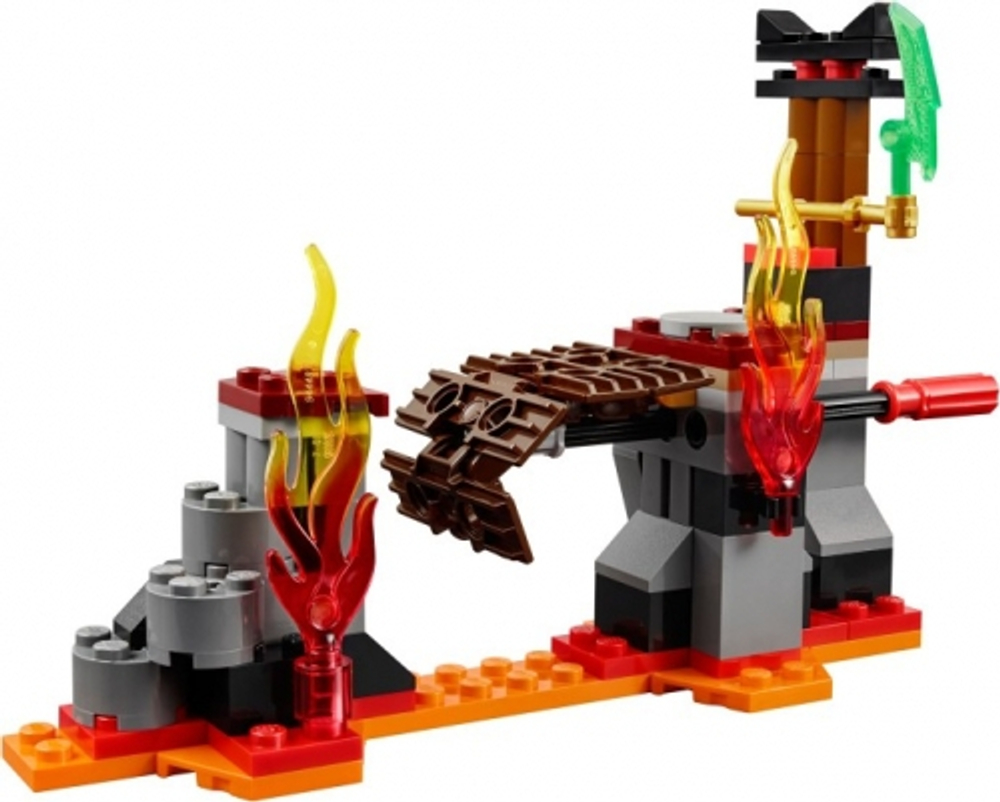 LEGO Ninjago: Сражение над лавой 70753 — Lava Falls — Лего Ниндзяго