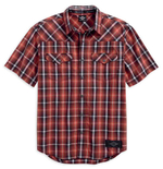 Рубашка Pocketed Plaid Shirt Harley-Davidson