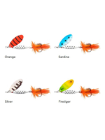 Блесна вращающаяся Abu Garcia Reflex White, 7 г, LF Silver