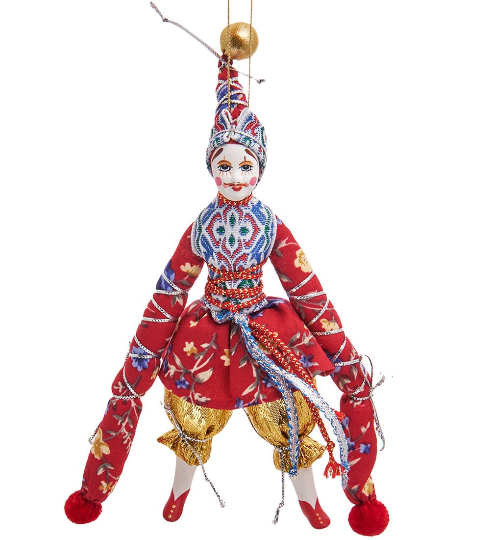 РусКукла RK-431/1 Кукла подвесная «Труффальдино»