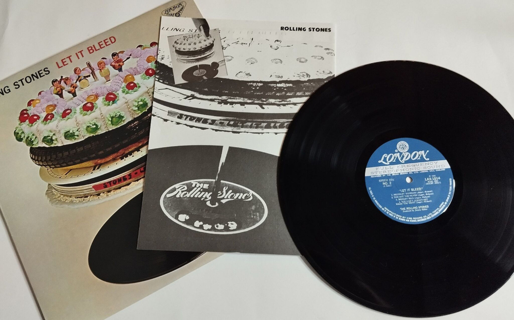 Винтажная виниловая пластинка LP Rolling Stones Let It Bleed (Japan 1976) (No Obi)