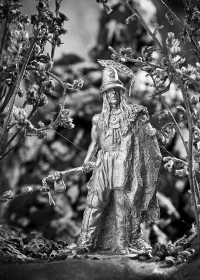 Оловянный солдатик Ариихириш, вождь хидатса