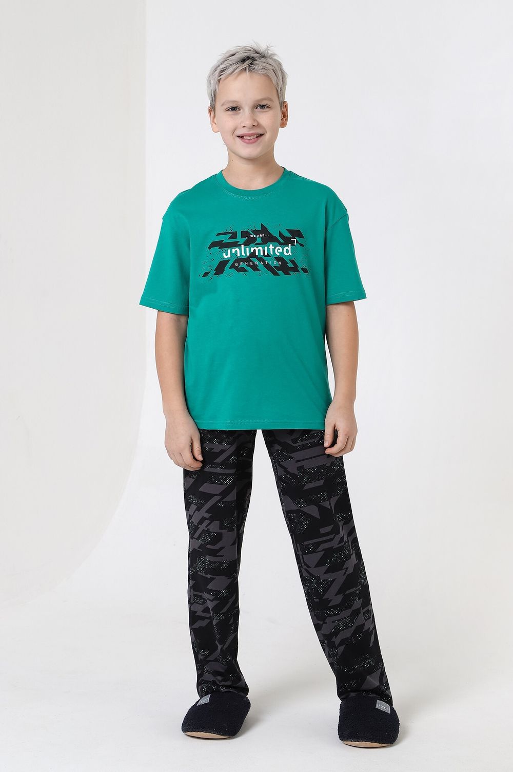 Костюм для мальчика Галилео-1 Виотекс ЗЕЛЁНЫЙ