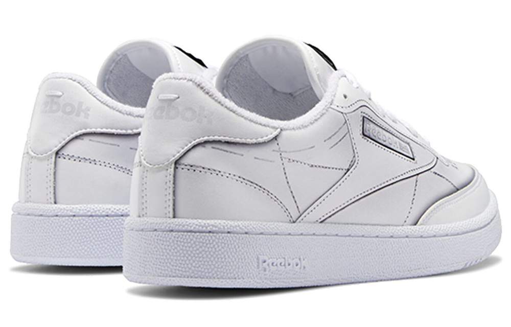 Кроссовки Maison Margiela X Reebok Club C "Trompe L'Oeil"