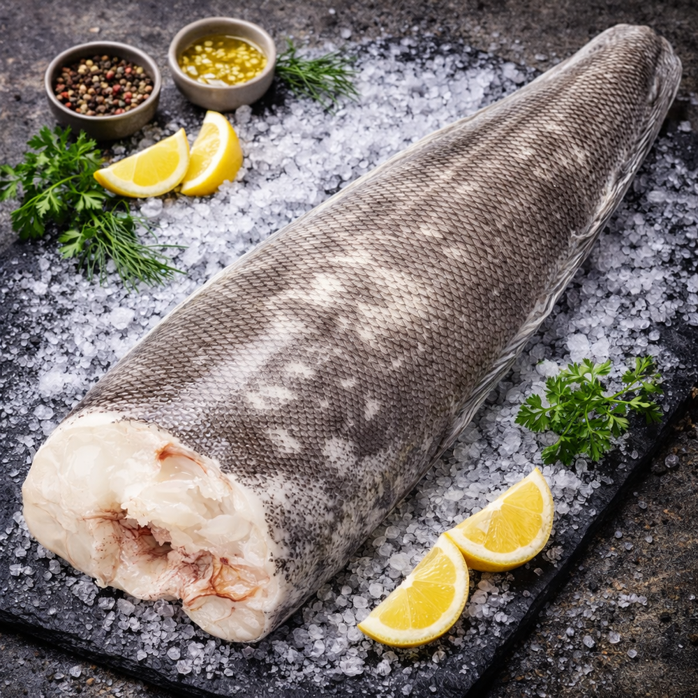 Сибас чилийский (Патагонский клыкач), потрошеный, без головы, без хвоста, ~9кг