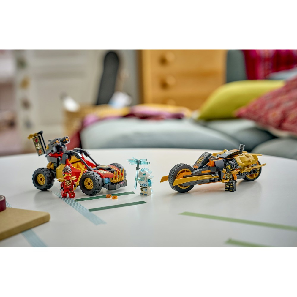 Конструктор LEGO Ninjago 71864 Многофункциональные машины Кая и Коула — фото 11