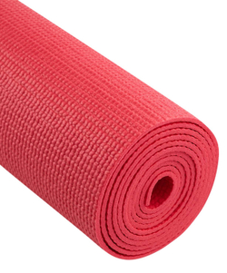 Коврик для йоги STARFIT FM-101 PVC 183x61x0,3 см, красный