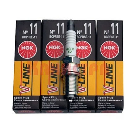 Свечи зажигания комплект NGK V-Line №11 ВАЗ 2112 инжектор 16 клапанов