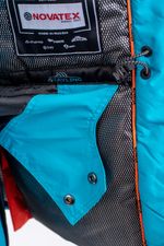 Костюм зимний женский «Камчатка» -45 бирюзово-оранжевый GRAYLING, Novatex