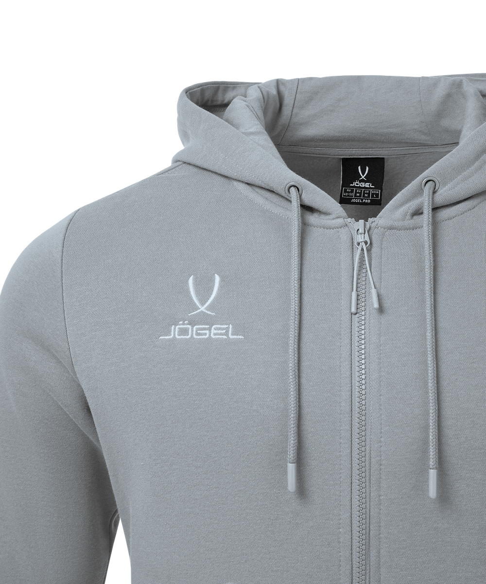Худи JÖGEL ESSENTIAL Fleece Zip Hoodie, серый