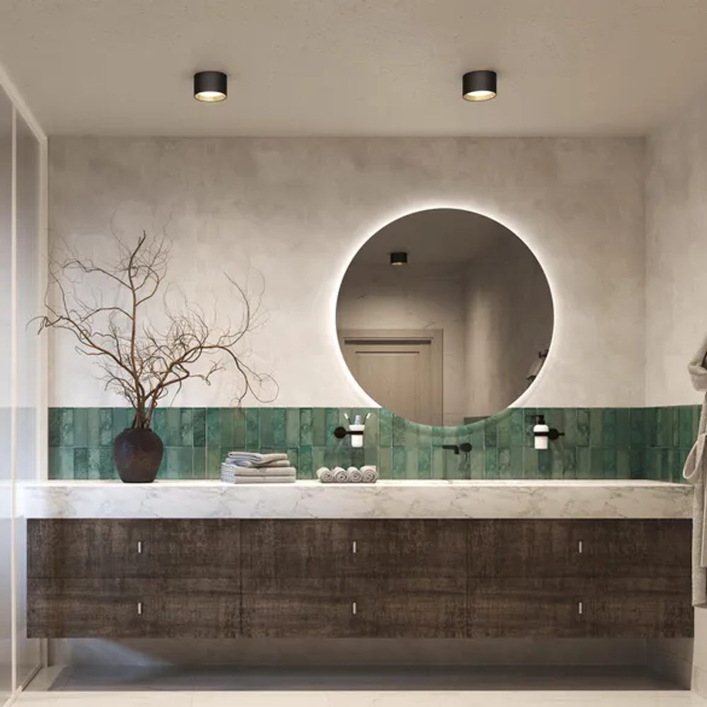 Светильник SP-BISCOTTO-R120-12W Warm3300-MIX (WH-GD, 80 deg, 230V) (Arlight, IP54 Металл, 5 лет) 054914