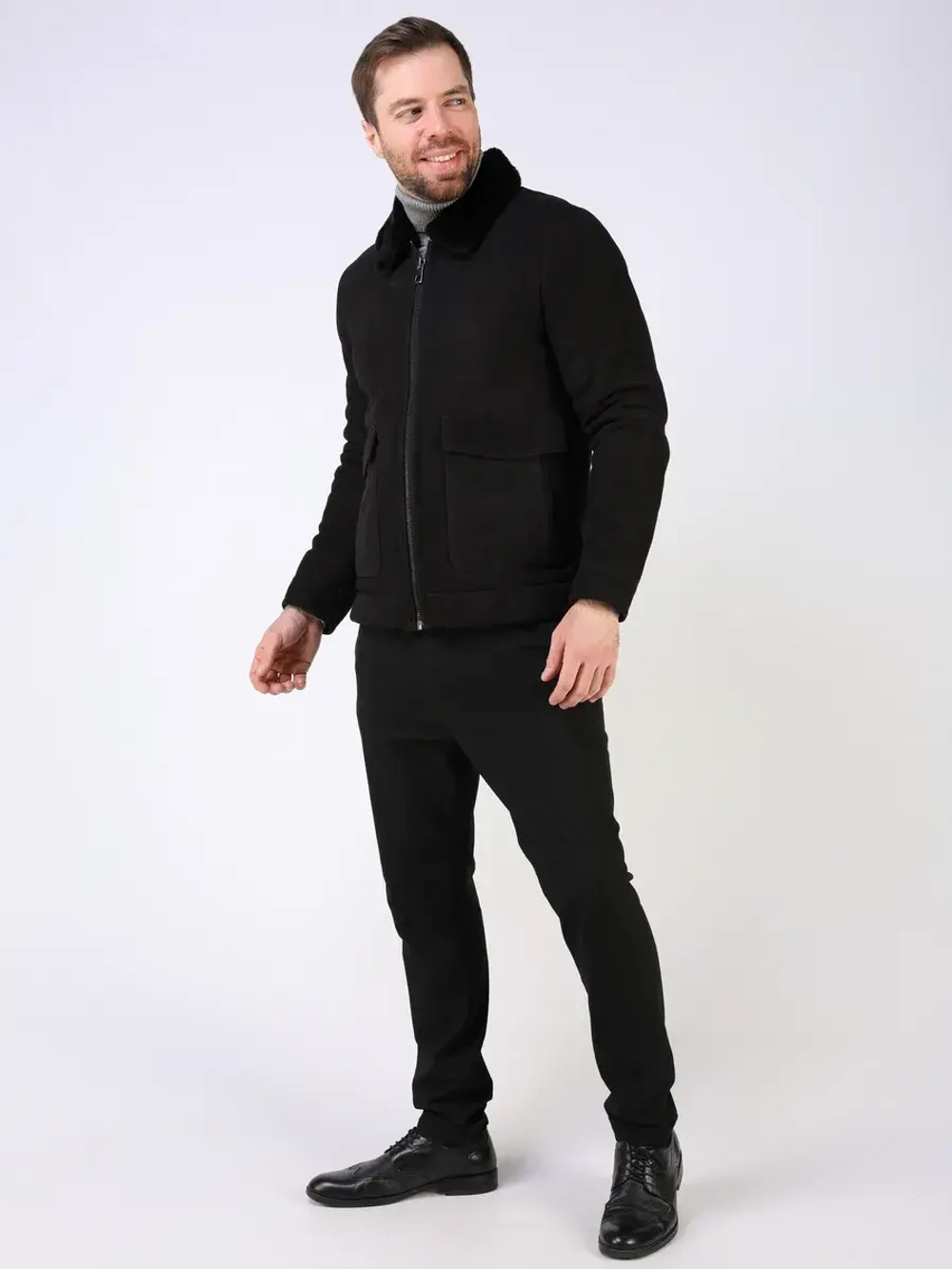 Дубленка зимняя натуральная