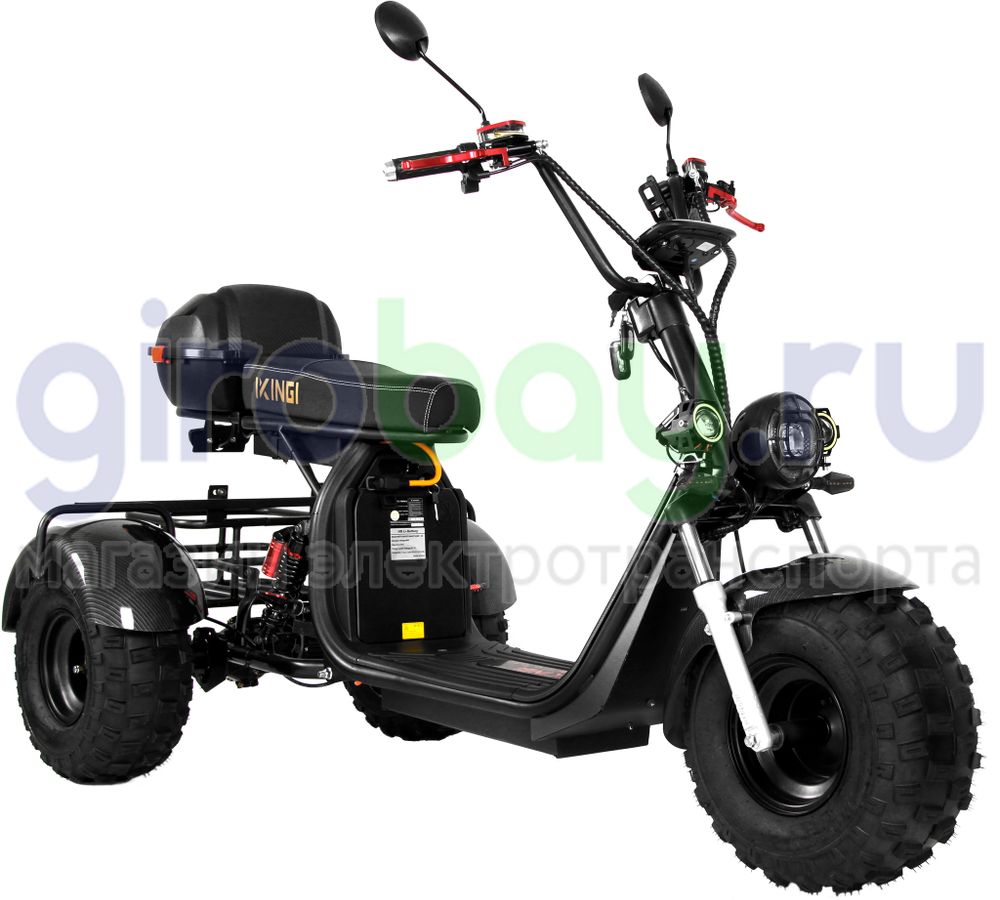 Электроскутер IKINGI X7 PRO TRIKE 3000W (60V/20Ah) фото №2
