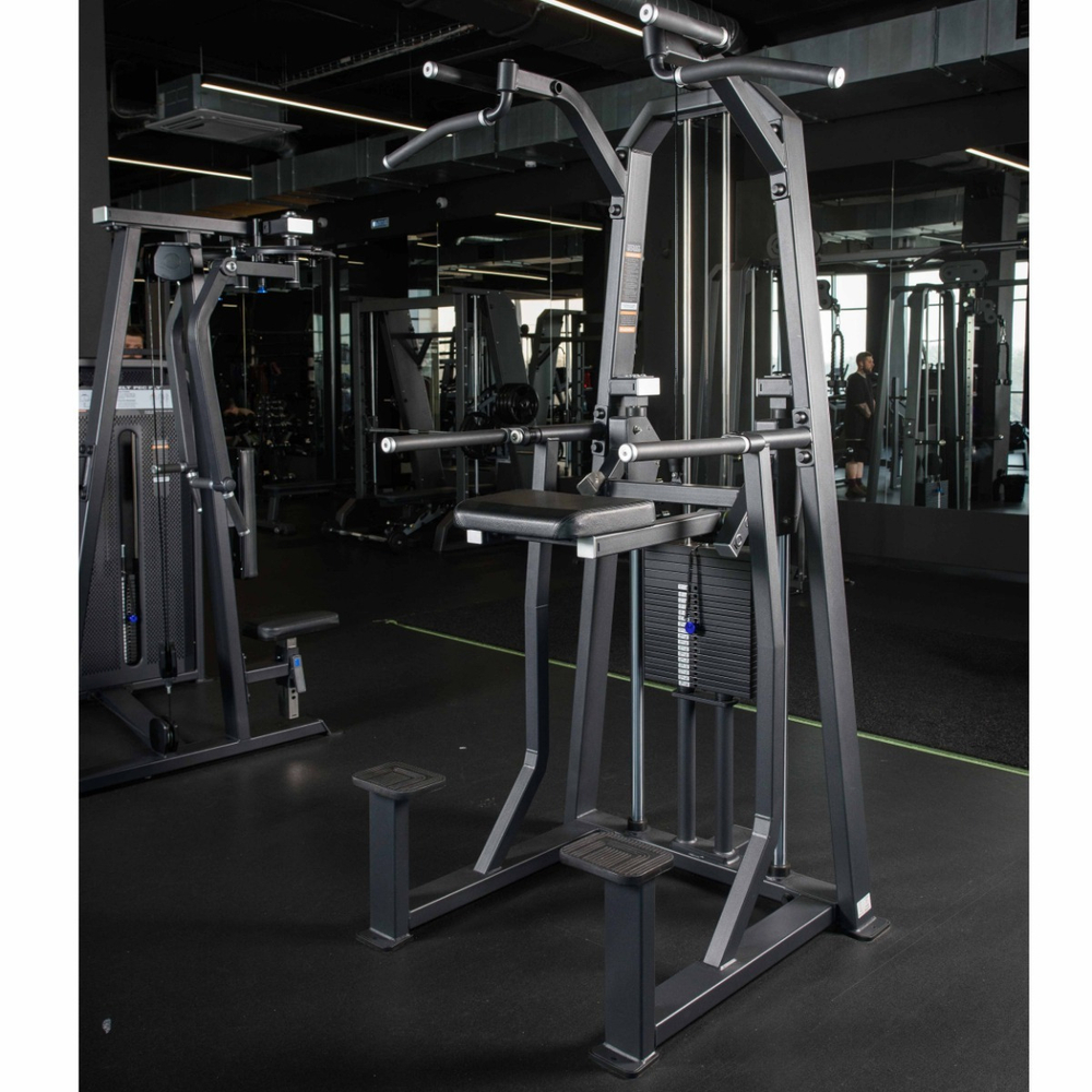 U3009C (E3009) Турник, брусья с противовесом. Стек 88 кг