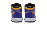 Женские кроссовки Air Jordan 1 mid "lakers" DQ8423-517