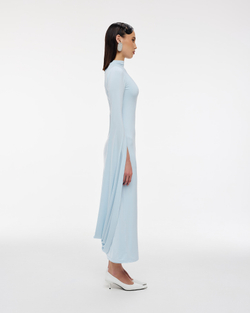 Платье Sauvage (Саваж) голубое