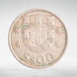 Portugal, 5 Escudos, 1968, VF