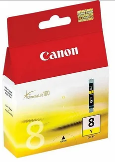 Картридж струйный Canon CLI-8 Y (0623B024) жел. для PIXMA 4200/5200