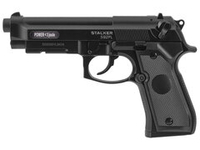 Пистолет пневматический Stalker S92PL (Beretta 92) к.4,5мм, 12г CO2, пластик, 120 м/с