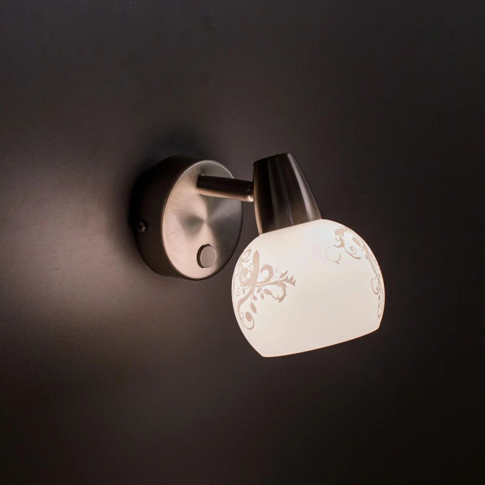 Citilux Соната CL520511 Спот поворотный с выключателем Матовый Хром