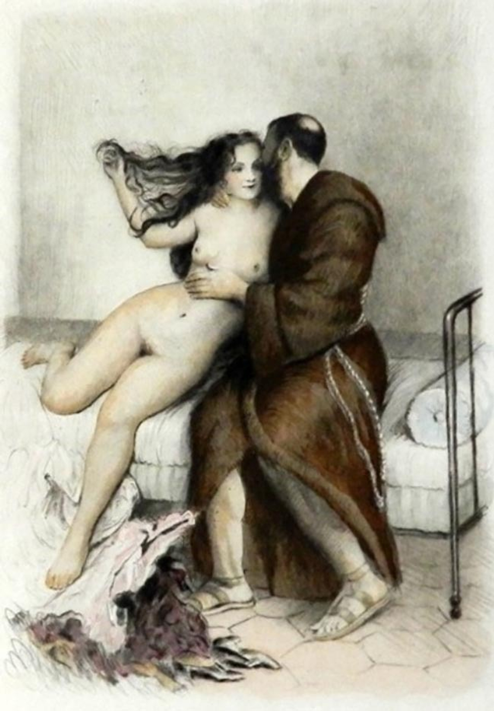 Paul-Emile Becat (1885-1960) - эротическое искусство французского художника. 18+