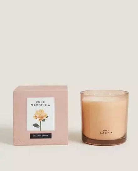 ZARA HOME АРОМАТИЧЕСКАЯ СВЕЧА PURE GARDENIA (400 Г)