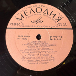 Винтажная виниловая пластинка LP Сборник Дискоклуб (1) (СССР 1981) (ВИА Модо, Ансамбль Мелодия, ВИА Эолика)