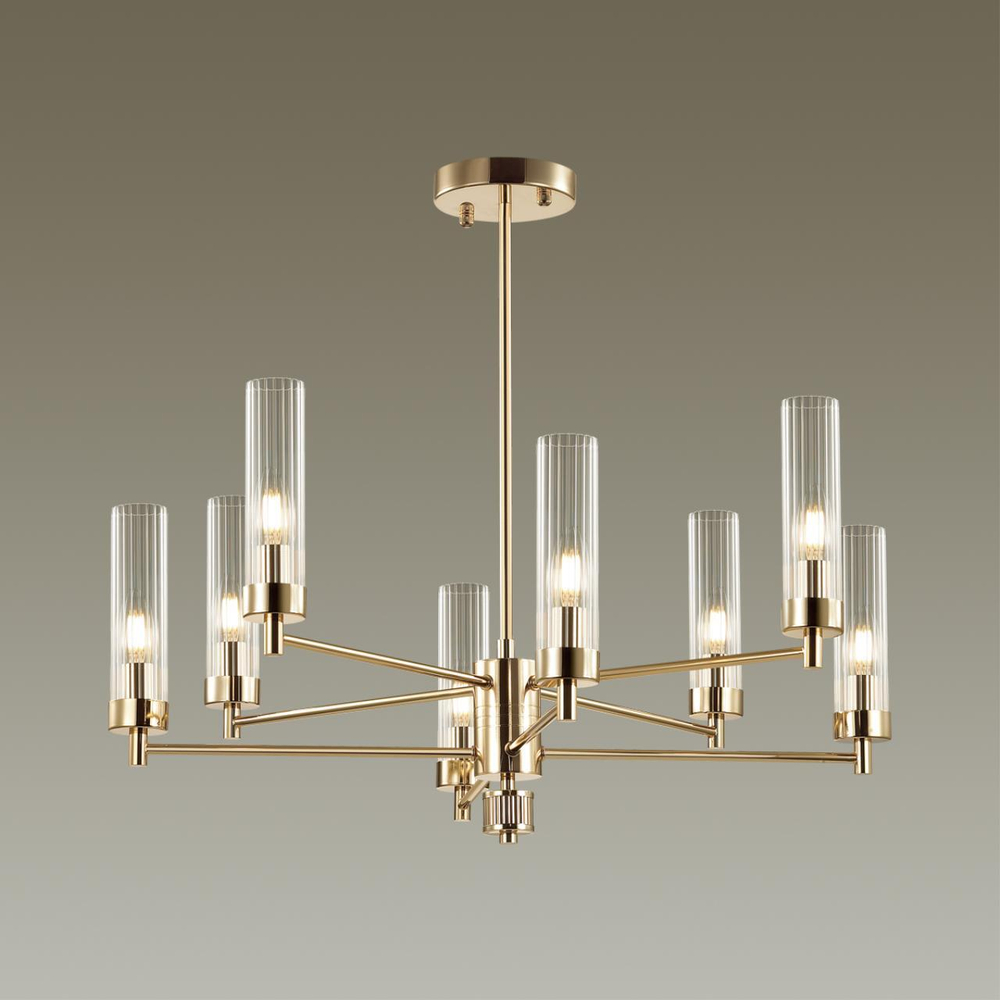 5274/8C CLASSI LN23 35 золотой Люстра потолочная E14 8*40W 220V KAMILLA