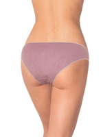 Классические трусики-слипы в рубчик (Размер: S) (Цвет: розовый)